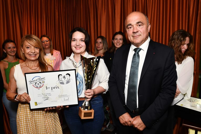 Le podium du Concours de l&rsquo;Éloquence des Métiers de la Vente en Boulangerie-Pâtisserie