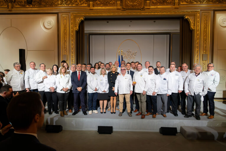 Cérémonie des vœux au Palais de l’Elysée