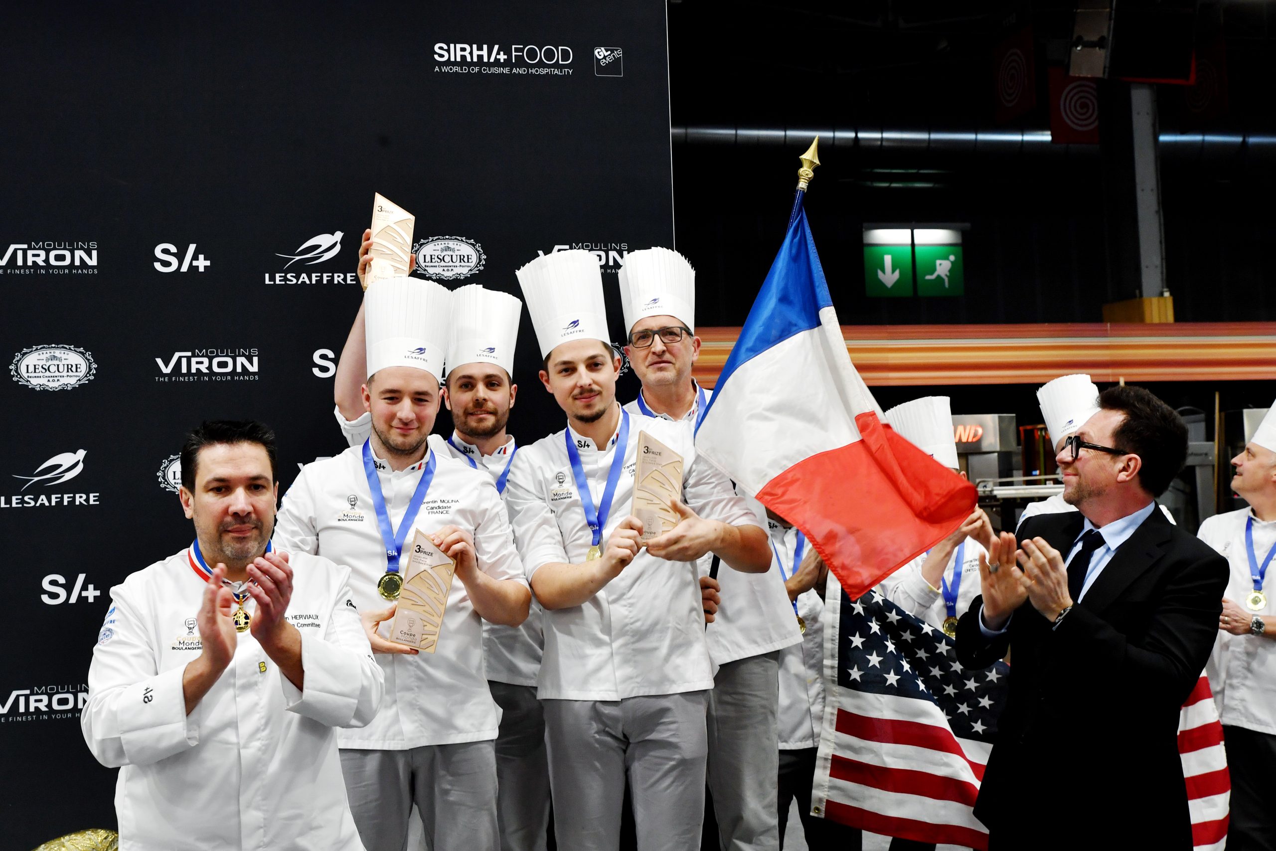 La France en bronze lors de la 13e édition de la Coupe du Monde de la Boulangerie