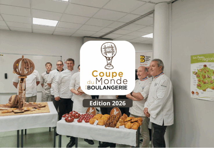 L’équipe de France au complet pour la Coupe du Monde de la Boulangerie 2026 