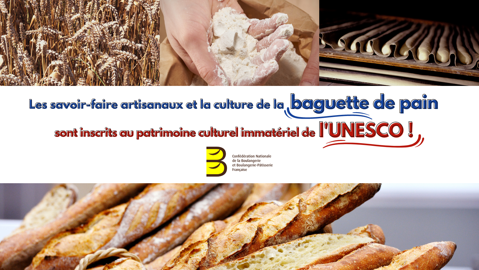 Les « savoir-faire artisanaux et la culture de la baguette de pain » sont inscrits sur la Liste représentative du patrimoine culturel immatériel de l’Unesco !