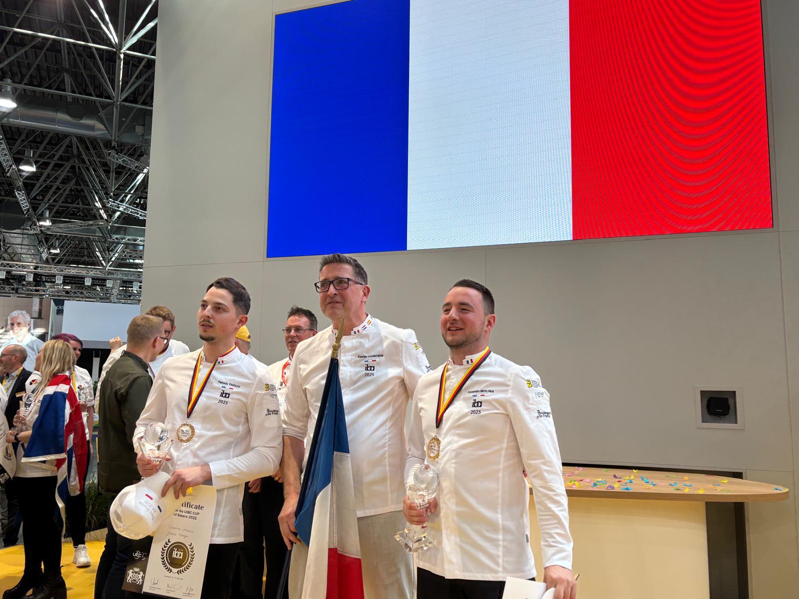 Première place pour l’équipe de France lors de l’IBA-UIBC Cup of Bakers !