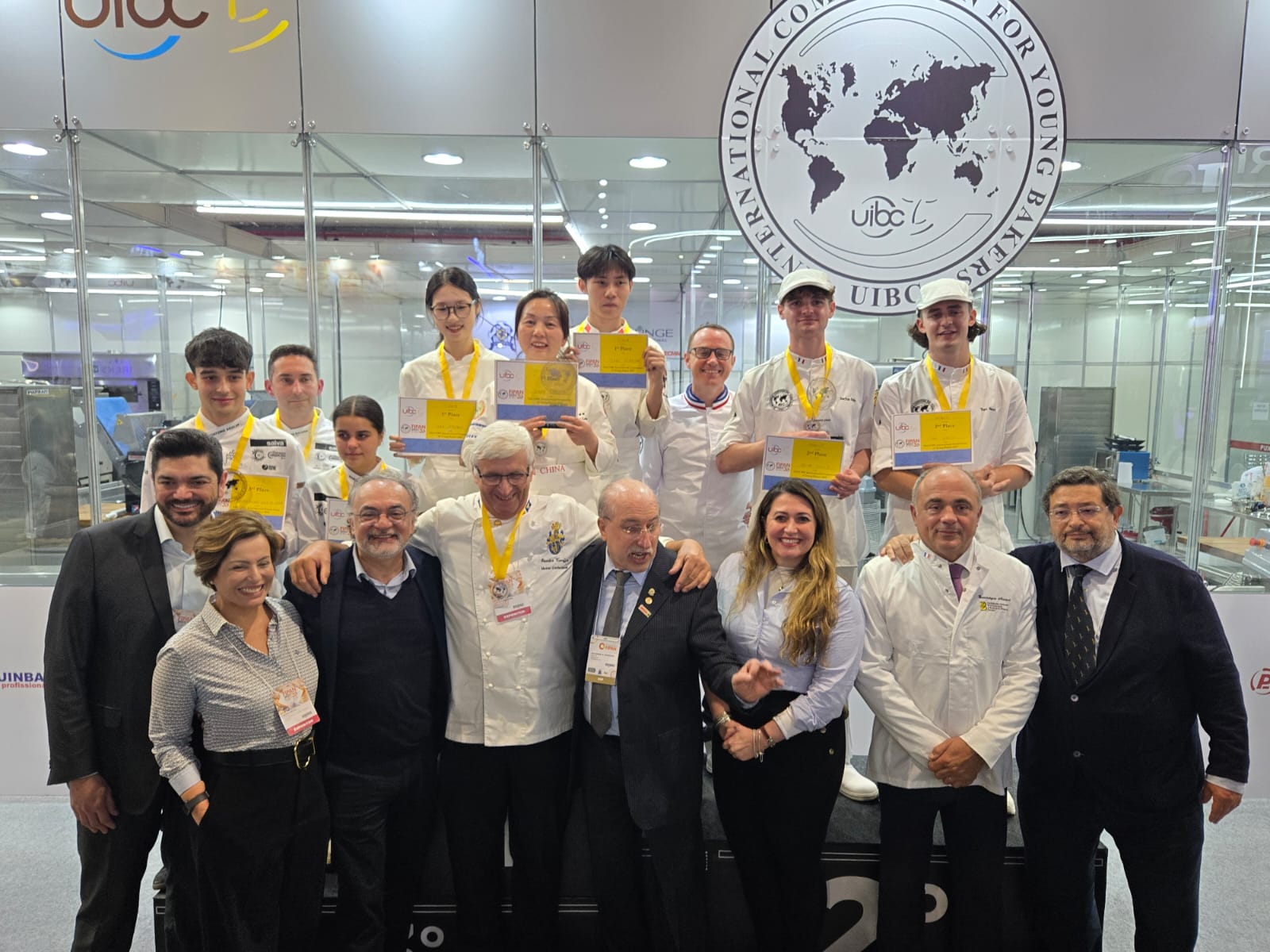 L’équipe de France en argent lors des MJBI à São Paulo