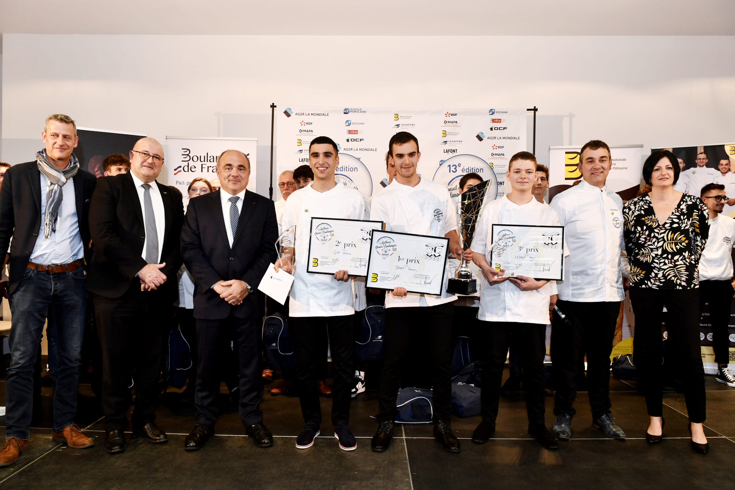 Résultats du 42e concours national des Meilleurs Jeunes Boulangers de France