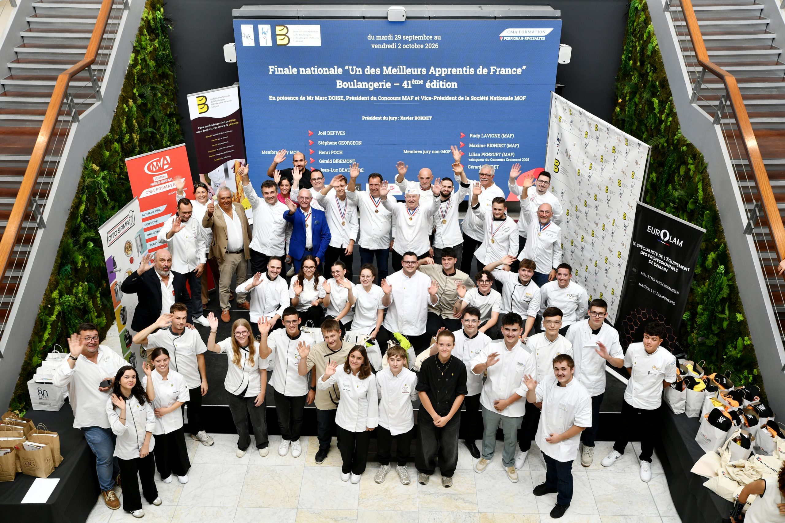La promotion 2026 du concours Un des Meilleurs Apprentis de France Boulangerie