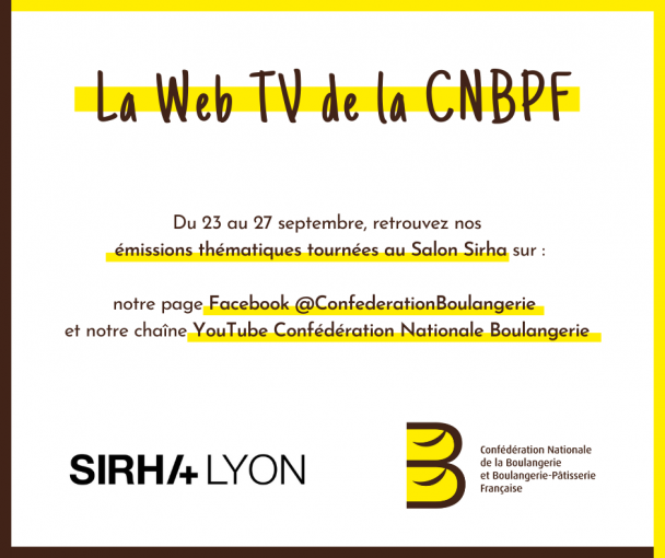 En direct du SIRHA, la Web TV de la CNBPF !