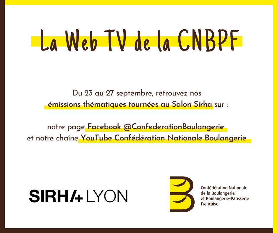 En direct du SIRHA, la Web TV de la CNBPF !
