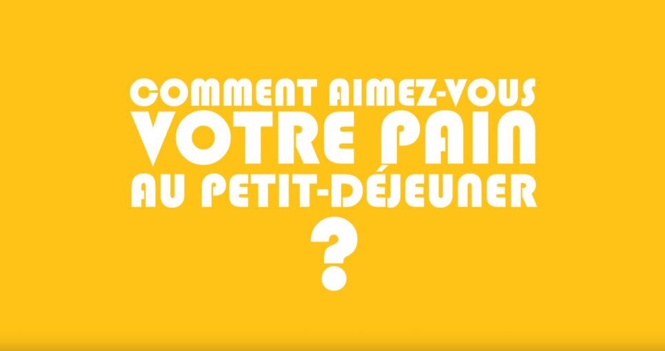 Et vous, comment aimez-vous le pain au petit-déjeuner ?