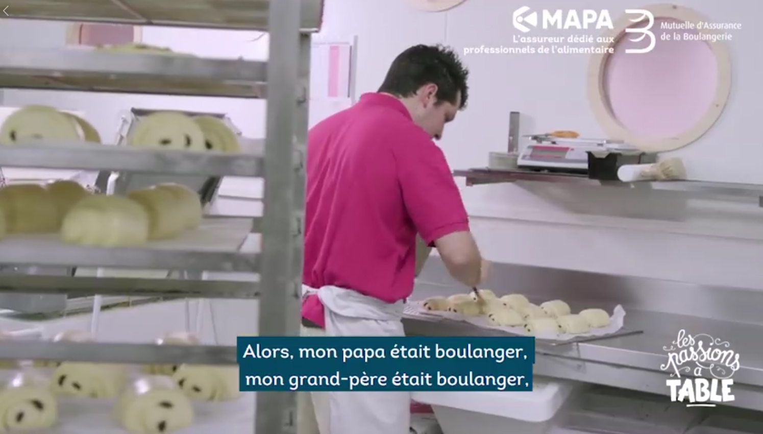 Quand la MAPA valorise le métier de boulanger-pâtissier …