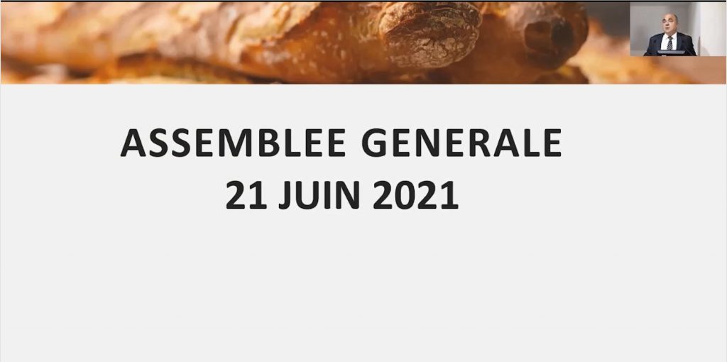 Assemblée Générale de la CNBPF – juin 2021