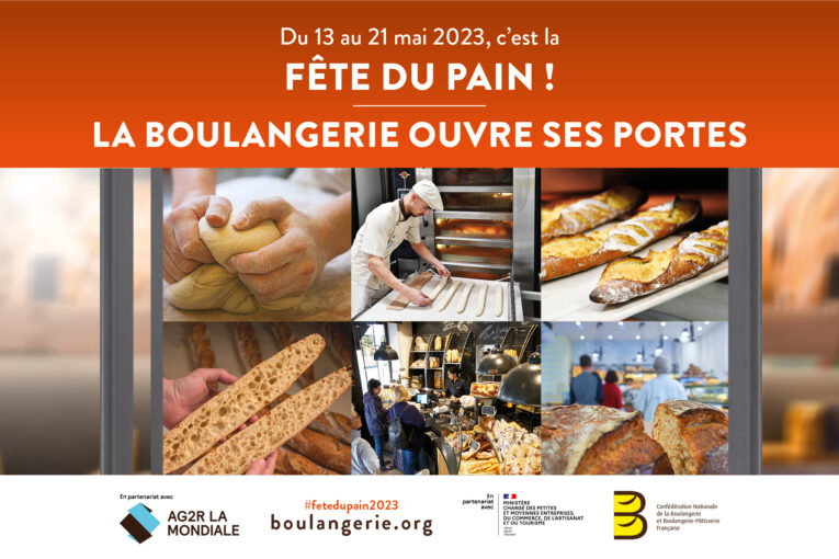Fête du Pain du 13 au 21 mai 2023 : « La boulangerie ouvre ses portes »
