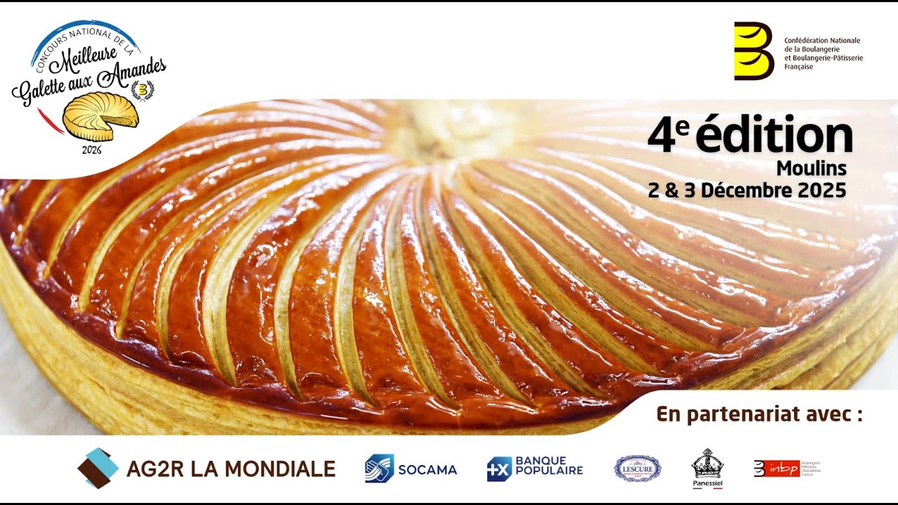 4e édition du Concours National de la Meilleure Galette aux Amandes